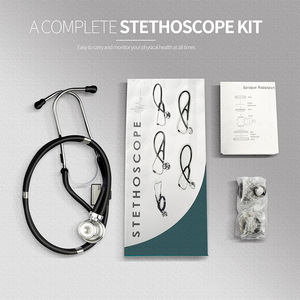Estetoscopio Pediátrico de Doble Cabeza de Plástico CardicMedical HM-200, Certificado CE, para Uso Doméstico en Todo el Cuerpo - Product Image 2
