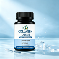 Complément alimentaire pour la beauté des cheveux, de la peau et des ongles à base de collagène hydrolysé, comprimés de collagène pour le bien-être quotidien