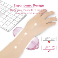 Usine en gros Support dessin animé blé Grain forme tapis de souris Gel mécanique clavier repose-poignet anti-dérapant tapis de souris de jeu