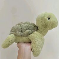 Série d'animaux en peluche : Tortue, Ovipède, Écureuil, Singe à bec, Jouets et poupées en peluche en polyester pour les 14 ans et plus