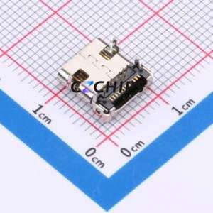 ZX-TYPEC-WTM2448-9.87 USB Connector SMD Connector Type-C Female Horizontal Mount 24P - Product Image 2