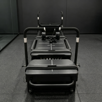 Machine de Pilates Megaformer Reformer, équipement de Pilates robuste pour l'entraînement du corps, idéal pour la salle de sport et le studio