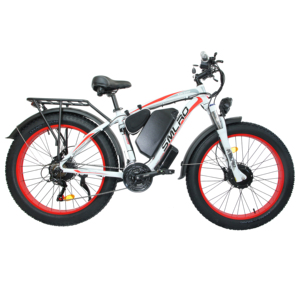 Xe đạp điện hai động cơ 52V 2000W 30Ah, tốc độ 40mph, lốp béo 26*4.0 inch, <span class=keywords><strong>7</strong></span> tốc độ, dành cho người lớn, có giảm xóc trước, tại Mỹ - Product Image 3