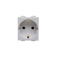 Sanshe 120 série 250V 16A norme allemande maison mur alimentation électrique prise fonction partie prise accessoires