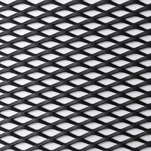 Mur-rideau moderne en métal expansé d'aluminium avec motif diamant et surface anodisée pour l'extérieur des bâtiments - Product Image 4