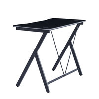 Bureau d'ordinateur de conception nouvelle, table de jeu en bois, durable, gain de place, bureau de jeu pour le bureau et la maison