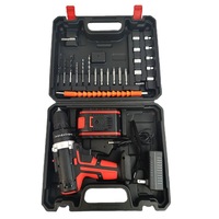 Perceuse à percussion multifonction 21V de haute qualité pour démolition, 24 pièces, en stock, perceuse-visseuse à percussion pour bois, mini perceuse à main