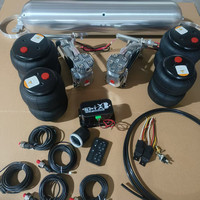 Kits de suspension pneumatique télécommandés Manul Kits de contrôle de gestion complets du système Air Ride Remorques d'airbag de valve de compresseur de réservoir
