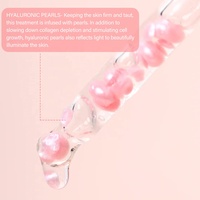 Le sérum hydratant lisse OEM aide à repulper la peau en dissolvant les capsules de perles pour une luminosité instantanée Sérum anti-âge 6 en 1 pour le visage perlé