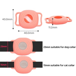 Özel silikon Pet aksesuarları Tracker tutucu kedi SAMSUNG için köpek tasması koruyucu bulucu kapak - Product Image 3