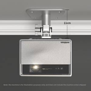 Support de <span class=keywords><strong>plafond</strong></span> pour projecteur Yinzam 2026, robuste, réglable en hauteur, charge maximale 10 kg, pour Hisense JMGO XGIMI Dangbei - Product Image 6