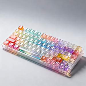 Teclas TECHREXY de Moda, 113 Teclas OEM Personalizadas de PBT Blanco Porcelana, Diseño de Anime 3D para Nintendo Switch/PS4, Teclas Mecánicas Universales <span class=keywords><strong>MX</strong></span> - Product Image 3