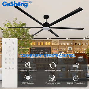 Công Nghiệp Lớn 100 120-Inch Quạt Trần Với <span class=keywords><strong>6</strong></span> Nhôm Lưỡi DC Động Cơ Điều Khiển Từ Xa Quạt Trần - Product Image 3