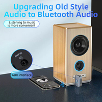 Blue Tooth 5.3 récepteur Plug and Play adaptateur sans fil de charge 3.5mm adaptateur Audio AUX voiture Audio musique Aux casque mains libres