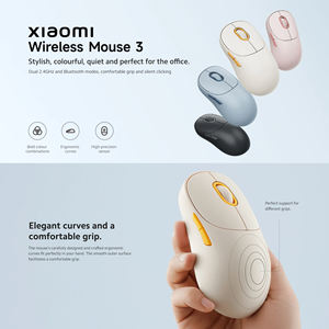 Original para <span class=keywords><strong>Xiaomi</strong></span> Wireless <span class=keywords><strong>Mouse</strong></span> 3 Color Dual 2,4 GHz y modos Bluetooth Agarre cómodo y clic silencioso para la Oficina - Product Image 2
