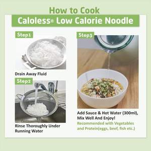Aliments hypocaloriques exclusifs Shirataki instantané Nouilles biologiques Nouilles de <span class=keywords><strong>konjac</strong></span> Pâtes sans gluten - Product Image 6