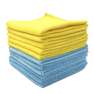 Paño de Pulido de <span class=keywords><strong>Microfibra</strong></span> Ecológico <span class=keywords><strong>DF</strong></span> de 30x30cm y 260gsm, Sin Pelusas, para Secado y Limpieza de Autos y Cocinas, Venta al Por Mayor - Product Image 1