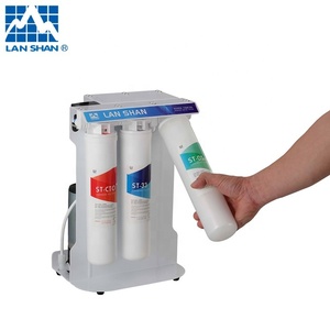 Purificador de agua eléctrico para debajo del fregadero, uso doméstico y hotelero, sistema de filtro de agua de ósmosis inversa RO certificado - Product Image 4