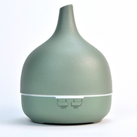 Diffuseur d'arômes en céramique blanche de 400 ml, diffuseur d'huiles essentielles électrique ultrasonique, vente en gros d'usine