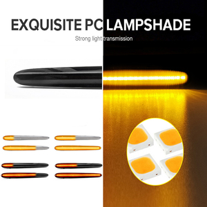 Coppia di 2 Luci di Posizione Laterali a LED Canbus, Indicatori di Direzione per Auto per <span class=keywords><strong>Alfa</strong></span> <span class=keywords><strong>Romeo</strong></span> Giulietta Veloce TI <span class=keywords><strong>Sprint</strong></span> 2010-2021, OEM#50513758 - Product Image 5