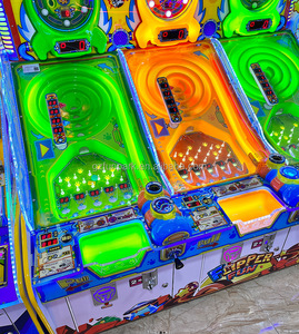 Gioco a Gettoni Little Bear Supermarket, Flipper a Monete, Gioco di Spinta con Palline per 3 Giocatori, Prodotto per Parchi <span class=keywords><strong>Giochi</strong></span> Familiari - Product Image 4