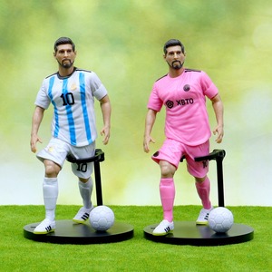 Figuras de Acción Deportivas de 19 cm, Juguete Modelo de PVC, Estrellas del Fútbol Ronaldo, Yamal, Mbappé, para Coleccionables de <span class=keywords><strong>Messi</strong></span> - Product Image 2