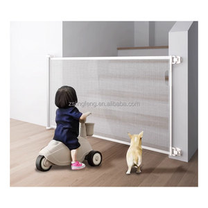 Barrière de sécurité rétractable en métal pour bébé, barrière d'escalier pour bébé, clôture de sécurité pour enfant, barrière de sécurité rétractable, barrière de sécurité pour nourrisson - Product Image 2