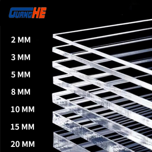 Mẫu miễn phí chất lượng cao plexi Bảng điều chỉnh 1/8 \ "4x8ft 122*244 rõ ràng trong suốt 3 mét đúc tấm Acrylic - Product Image 2