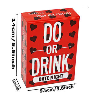 Juego de Cartas Personalizado Popular Drunk Play Adult Trading Beber Party Juego Personalizado <span class=keywords><strong>Juegos</strong></span> de Cartas - Product Image 5