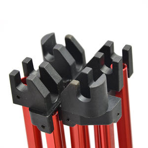 Table pliante portable d'extérieur 75x55x53cm en alliage d'aluminium avec porte-gobelets pour le camping, le pique-nique et la pêche - Product Image 3