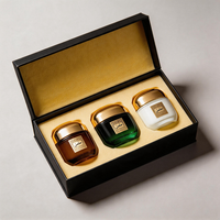 Pot en verre de luxe, fabrication directe, pot cosmétique personnalisé, capacité de stockage de 50 ml pour Bakhoor