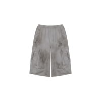 Shorts cargo vintage délavés et usés pour hommes, coupe large, streetwear, personnalisables OEM 2026