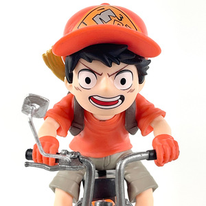 6 Estilos Manga Estatuilla Estatuas Luffy Goku Cell Buu Frieza Crayon Shin-Chan Joyful Ciclismo Dibujos animados Figura PVC Anime Figura Juguetes - Product Image 3