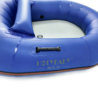 Bateaux gonflables de loisirs et de sport Hailebao, bateau gonflable en forme d'escargot pour la pêche en lac, les divertissements aquatiques, le camping sauvage