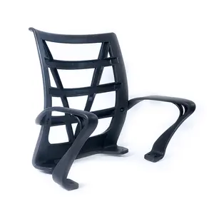 Hot Selling Ergonomic Staff And Conference Chair/High Quality Task Staff Swivel Low Back Plastic Mesh Chair/Plastice Chair Parts