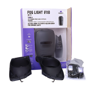 Ensemble de feux antibrouillard halogènes pour Suzuki Swift 07-11, 12V 60W, boîtier noir, kit de modernisation, nouveaux accessoires d'éclairage automobile - Product Image 1