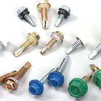 Vis autotaraudeuses en acier inoxydable 304, tête fraisée cruciforme, 1 1/4 po, noires, DIN T/T, tête hexagonale, revêtement nickelé, pour bois, métriques, grade 8