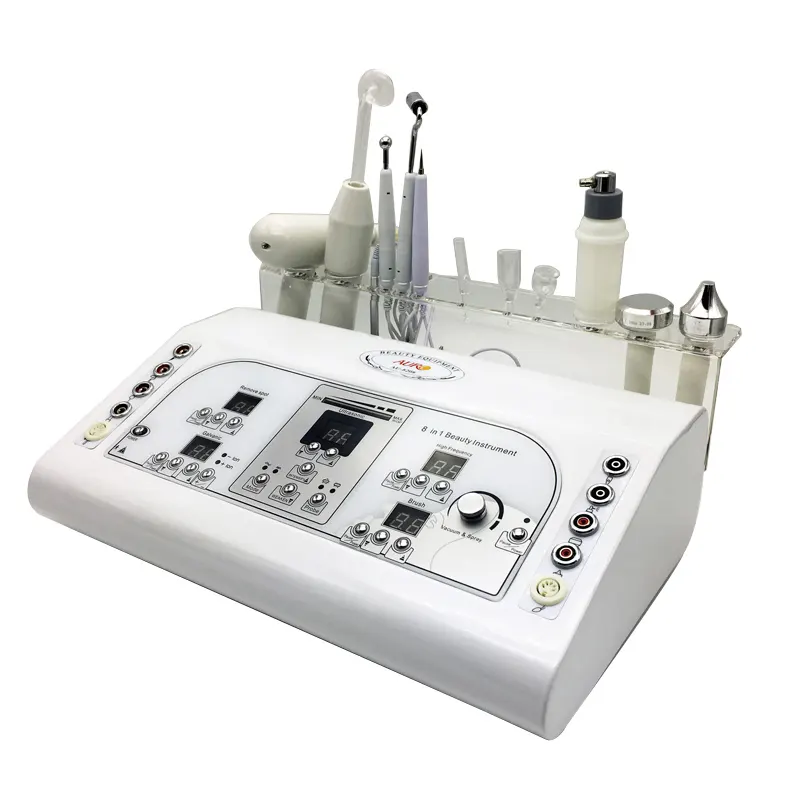 Xách tay electrotherapy chăm sóc da Galvanic tần số cao đũa trên khuôn mặt Máy phun chân không Thiết bị chăm sóc da