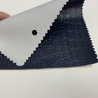 Tissu plastique en cuir artificiel PVC, imprimé Crocodile, textile pour la production de sacs