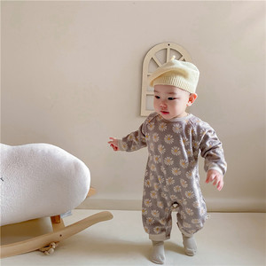 Peleles de punto de otoño para bebés, mono cálido, monos de invierno, ropa de <span class=keywords><strong>niña</strong></span> para recién nacidos, ropa de Navidad - Product Image 5