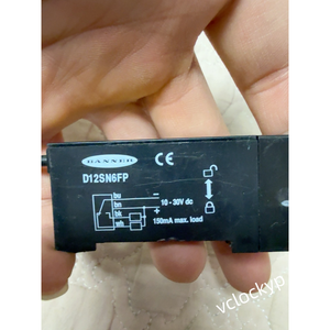 New <b>Banner</b> D12SP6FP Plastic Fiber Optic Sensor, Output: NPN, Voltage: 10-30VDC - Product Image 3