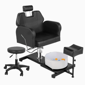 Nuevo modelo de sillón de masaje para pies, especialmente diseñado para clínicas de fisioterapia, simple y moderno con baño de pies ajustable. - Product Image 2