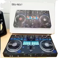 DDJ-1000SRT Contrôleur DJ Serato 4 decks avec suppression du bruit, sans fil/filaire, streaming pour deux personnes, batterie 4000-4999 mAh, prend en charge 12