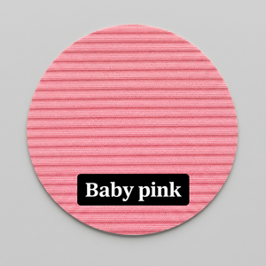 Couleur rose pâle Vako Rib pour la confection de vêtements de mode, la production de vêtements et la vente en gros de textiles. - Product Image 1