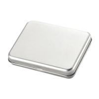 Offre Spéciale d'usine de 20 ans, boîte en métal rectangulaire avec couvercle articulé, boîte cadeau en bois/plastique/papier, emballage alimentaire, impression de logo