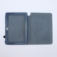 Étui de protection en cuir PU de style premium avec fente pour cartes pour tablettes Samsung Tab A7 Lite 8.7 T220 T225 T229 (sortie 2021)