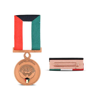 ป้ายดาวแบบกำหนดเองริบบิ้นเครื่องประดับเหรียญที่ระลึกสัญลักษณ์เกียรติยศวัฒนธรรมบรรณาการทางการอุปกรณ์สำหรับงานอีเวนต์ - Product Image 2