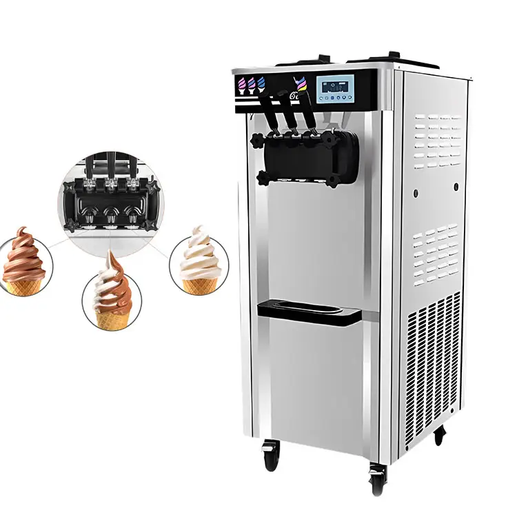 Máquina de llenado de helados comercial, máquina automática de llenado de conos de helado, máquina expendedora de helados