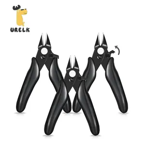 3.5 Inch Micro Cutter with Lock Small Flush Cutter Side Cutters Diagonal Cutting Pliers Jewelers Tools Soft Wire Snips Nippers
