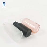 Botol minyak esensial, botol kaca serum dengan penetes bambu 5ml 10ml 15ml 20ml 30ml 50ml 100ml